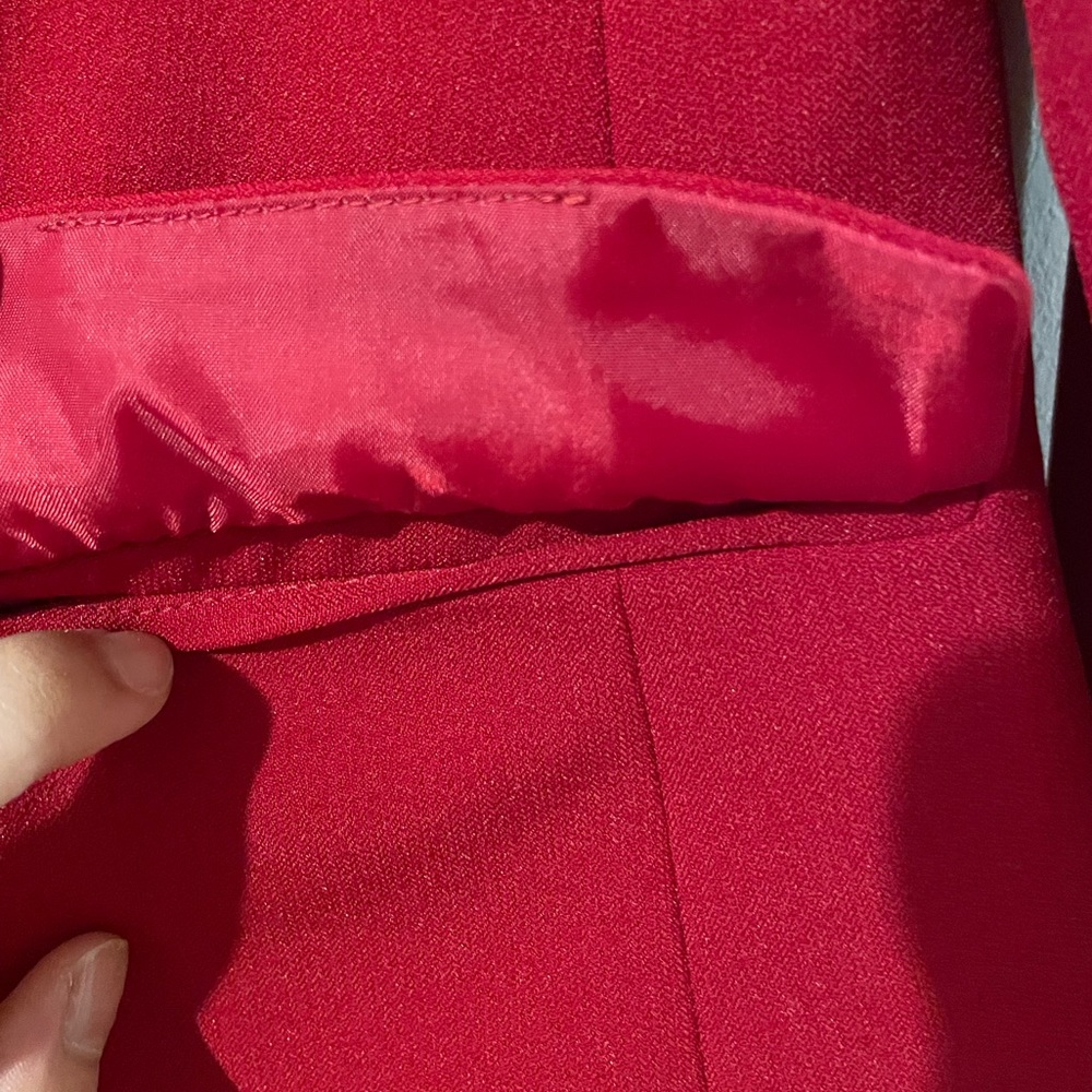 kasper petite red blazer jacket - Picture 6 of 6